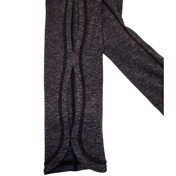 Free People Movement Women's XS Heathered Blue Infinity Leggings Cutouts - Picture 6 of 9